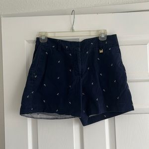 Naval Shorts with Anchors